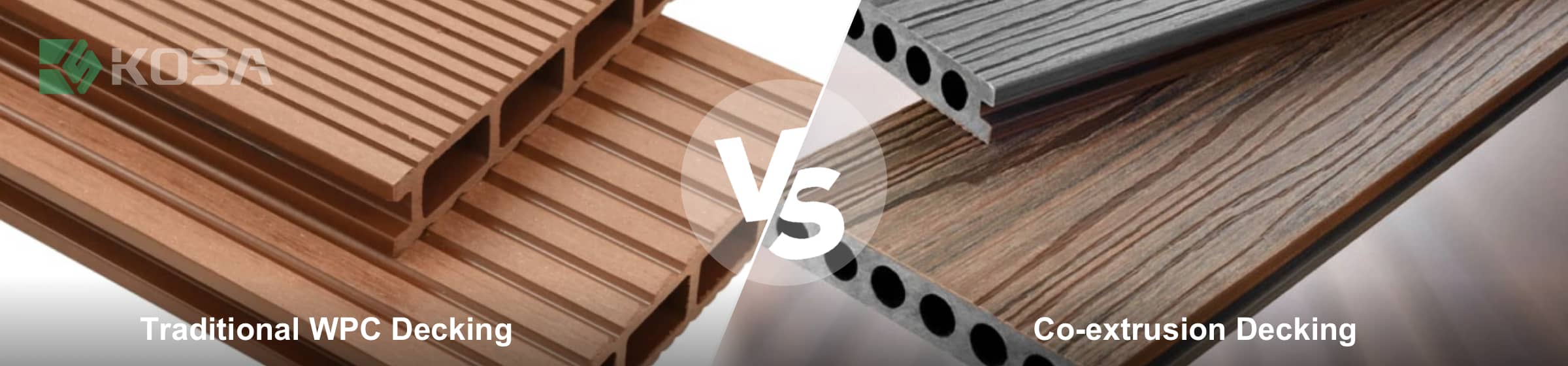 Co-extrusion Decking Vs. Traditional WPC Decking