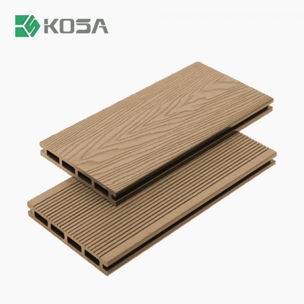 KSD-145H22-Charcoal 3D Embossed Decking