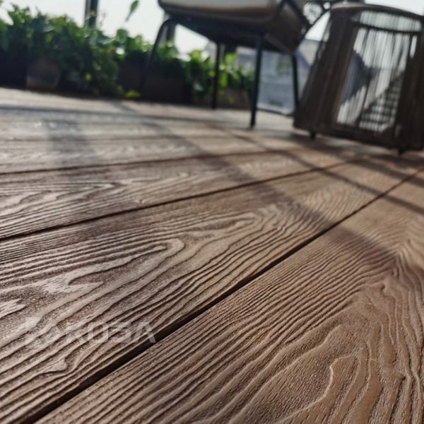 3D Embossed WPC Decking