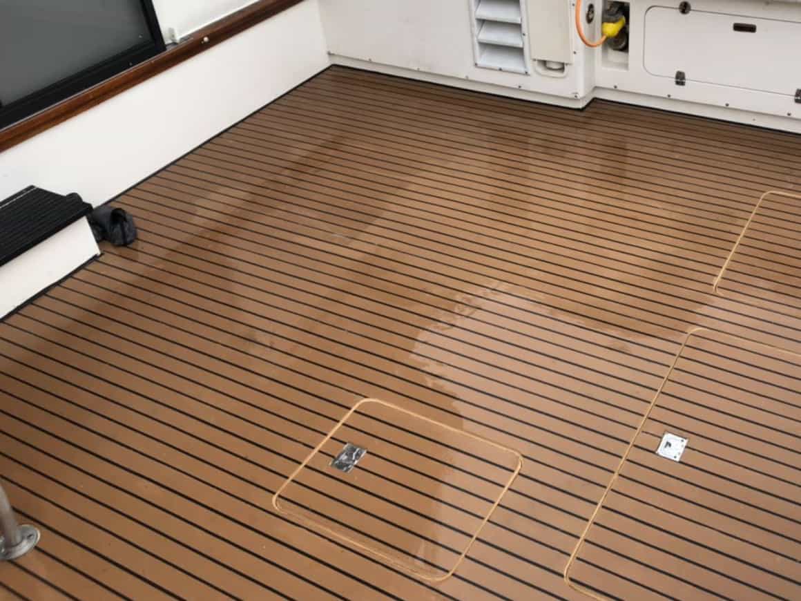 Synthetic Teak Decking