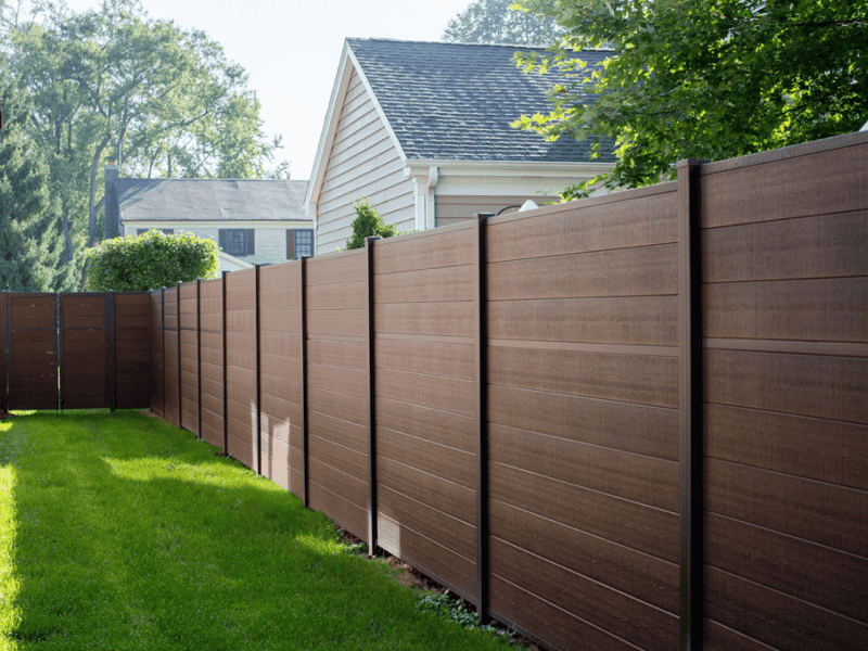 Horizontal WPC Fence