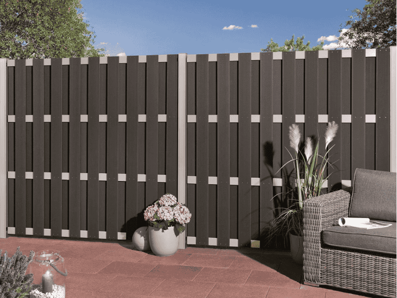 Vertical WPC Fence