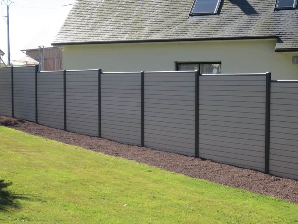 Composite fence panels