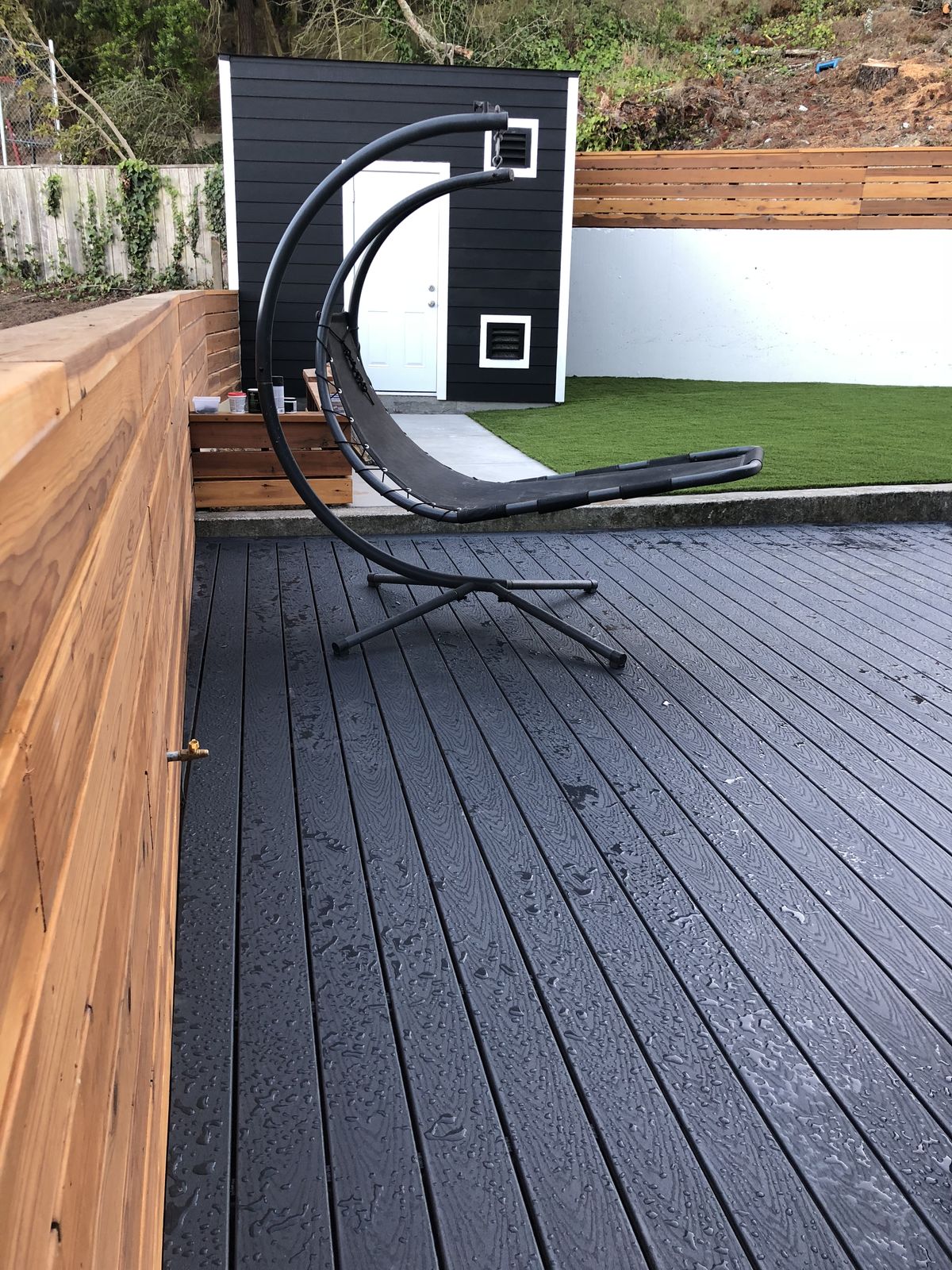 embossed composite decking